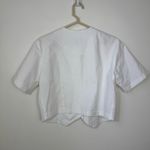 Vintage The 1 East Custom Collection White Box Top 100% Cotton Top Size 10 Photo 2