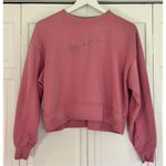 Nike Dri-fitâswoosh cropped sweatshirt size small Photo 3