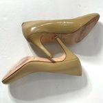 Corso Como del Beige Leather Patent Pump Size 8.5 Photo 4