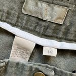 The Territory Ahead  green denim shorts size 14 Photo 1