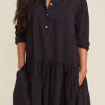 Frank & Eileen  Grayson The Changemaker Dress Womens 3 Medium Black Photo 0