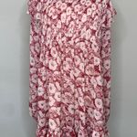 Free People Red These Dreams Babydoll Dress Sz Medium Photo 0