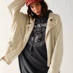 Free People EUC Rebel Moto Jacket Vanilla
Cream Size Large Retail $198.00 Photo 1