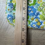 Vera Bradley  Tote Bag Blue Green Floral English Meadow Quilted Cottagecore Boho Photo 8