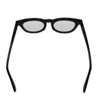 Black Plastic Round Reading Glasses No Prescription A107 Photo 2