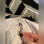 Seven7  striped drop waist high low dress Photo 1