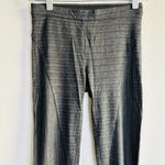 Helmut Lang  Women's Striped Leggings – Dark Gray, Sleek Minimalist, Size P Photo 4