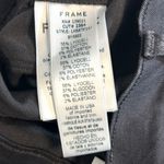 frame denim Frame Le High Byxbee‎ Fringe Hem Black Skinny Jeans Size 25 Photo 13