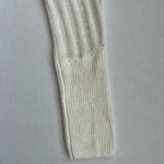 One Grey Day Revolve Top Women's Ivory Loose Knit Long Sleeve Sweater Small White Photo 7