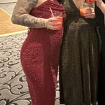 Altar'd State Red Maxi Dress Photo 2