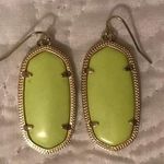 Kendra Scott Dani Neon Yellow Earrings Photo 0