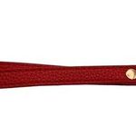 Red and Gold Accessories Wrist Strap Purse Bag Strap 20CM PU Leather Handles Photo 0