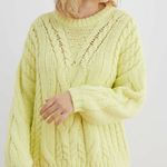 Aerie NWOT  Snowday Cable Knit Sweater Chunky Oversize Photo 0