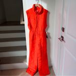 Free People NWT Movement Pippa Packable Puffer Ski Suit in Cherry Tomato Red Photo 3