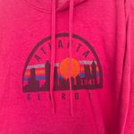 Point Sportswear Women’s Large Pink Atlanta Georgia Hoodie Sweatshirt Photo 1
