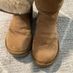 UGG  Cream and Tan Shearling Lined Boots Photo 7