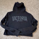 Victoria's Secret Vintage Sport Black Zip Up Sweatshirt Photo 0