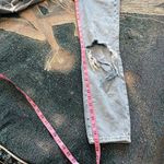 H&M Ultra High Waist Mom Jeans Light Wash Distressed Ripped Knees Women’s 0 Y2K Photo 10