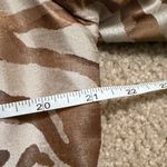 Kasper  Zebra Print dressy Coat Jacket Women’s Brown Beige 3/4 Sleeve size 14 Photo 12