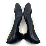 Salvatore Ferragamo Ferragamo Perforated Paisley Blue Leather Women's 8.5 US Photo 6