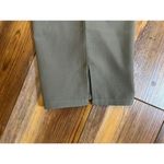 Garnet Hill Womens Casual Army Green Commuter Trousers Zipper Pockets Pants XLg Photo 2