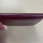 Cartier  Vintage Must Line Coin Case Leather Wallet - Bordeaux - Preowned Photo 2