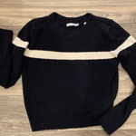 Vince  Color Block Soft Crewneck Sweater Size Medium Photo 0