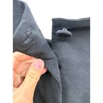 Scarlett Vintage Women's Black Sleeveless Embroidered Floral Button Back Top 12 Photo 5