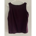 Oh My Gauze Tank Top Womens Small Purple 100% Cotton USA Minimalist Capsule Photo 1