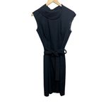 Ports 1961 Cowl Neck Sleeveless Black with Ribbon Tie Dress Sz. 6 Photo 1