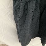 Knox Rose - Sleeveless Dress with eyelet pattern and ruffles- V-neck, Midi-size M Photo 3