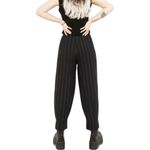 Disturbia Delores Striped Cotton Balloon Trousers size 16 in Black NWT Photo 1