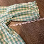 a.n.a A New Approach Green Plaid 100% Cotton Blouse Women’s Size XXL Photo 6