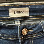 Bamboo  Blue Denim Jeans Mid-rise Flare Jeans Size 9 Photo 2