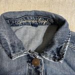 American Eagle  Distress Denim Jean Jacket Photo 14