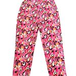 ZARA  Paisley and Floral 70s Style Dress Pants Pink Orange White Black Size Small Photo 6