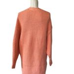 Free People NWOT Nightingale Cardigan Peach Oversize XS Photo 7
