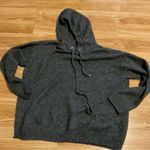 Vince Camuto Gray Hooded Sweater Photo 0