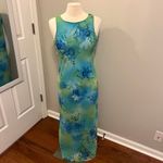 BLUE JODI MICHAELS FLORAL MAXI‎ SKIRT Size undefined Photo 1