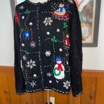 Erika Darling Vintage 90s  Winter Theme Sweater! Photo 1