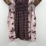 Anthropologie Corey‎ Lynn Calter Thrush Song Bird Silk Short Sleeve Top Sz 2 Pink Photo 2