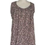 VICI Small Black & Pink Floral Dress With Open Tie Back NWT Oversized Relaxed Photo 0