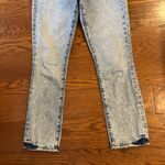 MOTHER Denim Jeans The Swooner Rascal Ankle - Signs & Symbols Size 26 Photo 3