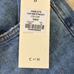 Citizens of Humanity NWT Charlotte High Rise Straight Leg Jeans Sz 33 Taboo Wash Photo 8