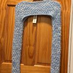 Urban Outfitters UO Whitney Fuzzy Shrug Sweater S Blue NWT Photo 5