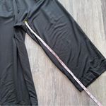 Quince‎ black French terry jumpsuit cropped Photo 3