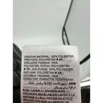 Gap NEW  Mid Rise Easy Wide Leg Vegan Leather Pants true black soft size small Photo 9