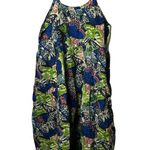 VTG Bohee Wohee Summer Beachy Vacation Tropical Butterfly Stylish Dress SZ Large Photo 0