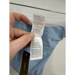 J.Crew NEW Curved Waist Cheeky Bikini Bottoms Blue Small Resortwear Preppy Beach Photo 6