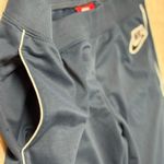 Nike Vtg Red Tag Polyester Jogger Track Pants Women Sz L Teal Blue Photo 2